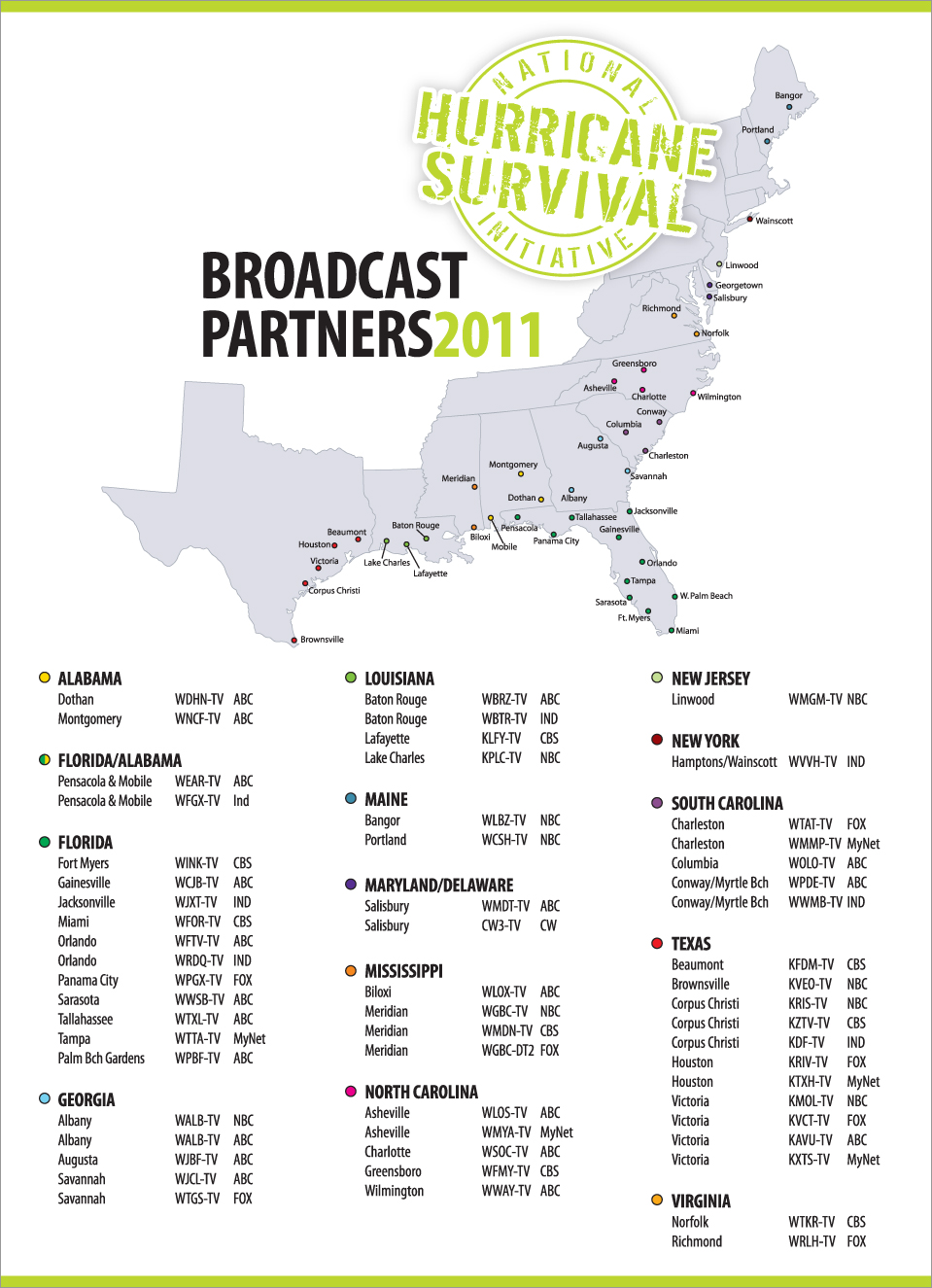 Broadcast Map