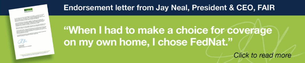 quote from Jay Neal of FAIR Foundation endorsing FedNat